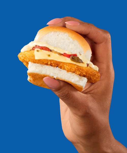 White Castle Chicken Fajita Slider
