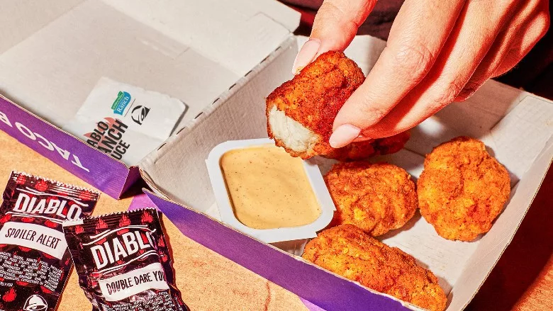 Diablo Dusted Crispy Chicken Nuggets