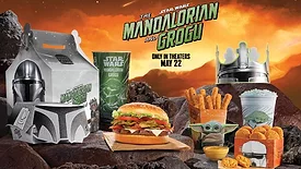 Burger King menu inspired by 'Star Wars: The Mandalorian and Grogu'