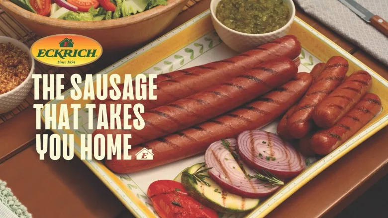 Eckrich The Sausage That Takes You Home campaign
