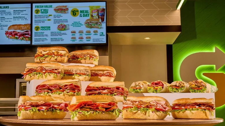 Subway's Fresh Value Menu