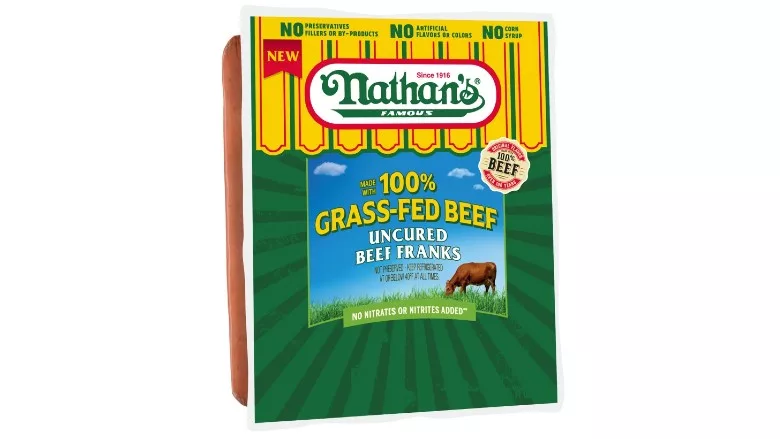 Nathan’s Famous Grass-Fed Beef Franks