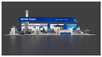 Rendering of Mettler-Toledo's booth at Interpack