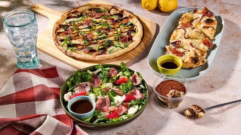 Italian Escape menu