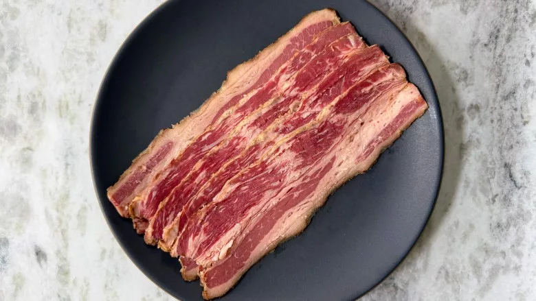 Niman Ranch Uncured Grass-Fed Beef Bacon