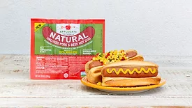 Applegate Naturals Natural Uncured Pork and Beef Hot Dog