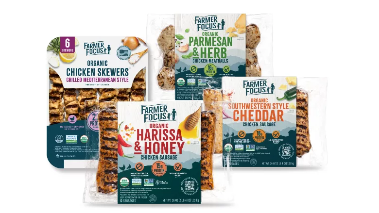Farmer Focus fully cooked chicken product line