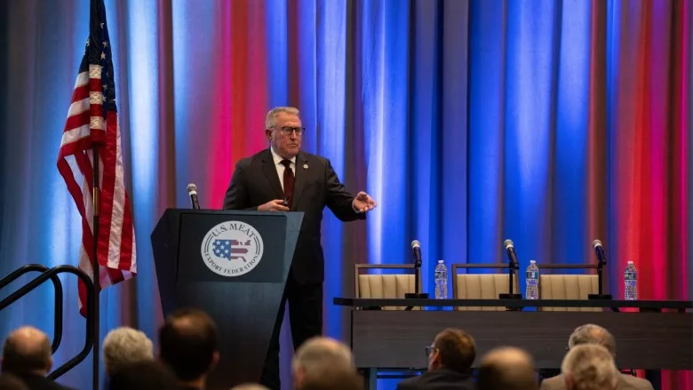 USMEF President and CEO Dan Halstrom gives members an update on recent market access developments for US red meat