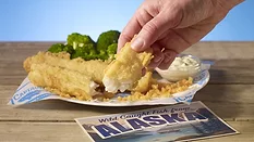 Captain D's wild-caught batter-dipped fish from Alaska