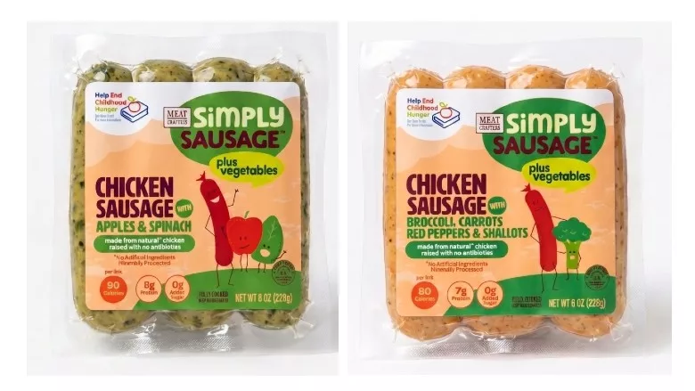 Simply Sausage Plus Vegetables