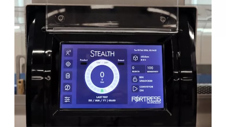 Fortress Technology touchscreen interface