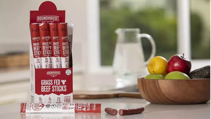Roundhouse Provisions Grass fed Beef Sticks Roundhouse Provisions Grass fed Beef Sticks