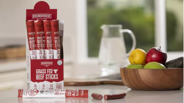 Roundhouse Provisions Grass fed Beef Sticks Roundhouse Provisions Grass fed Beef Sticks