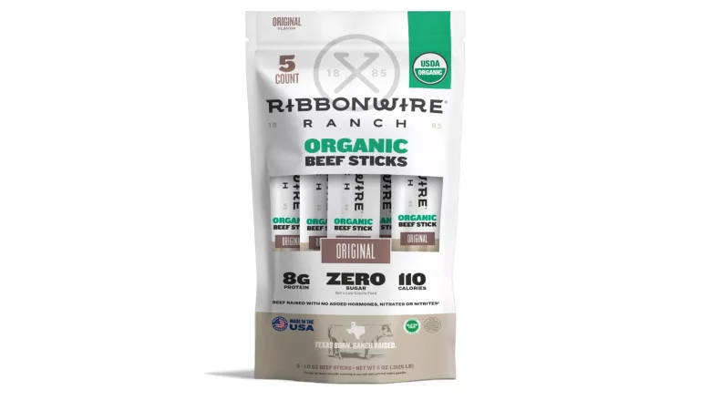 Ribbonwire 100% USDA Certified Organic Beef Stick