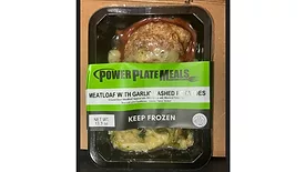 Recalled frozen meatloaf with garlic mashed potatoes product