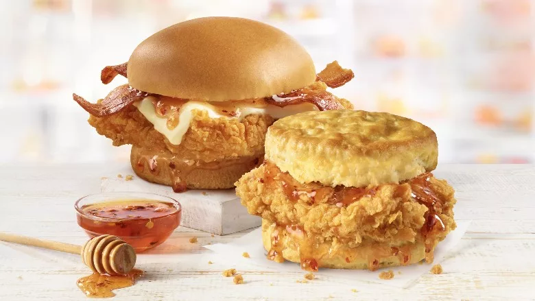 Hardee's hot honey platform