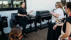 Michigan Girls Who Grill event