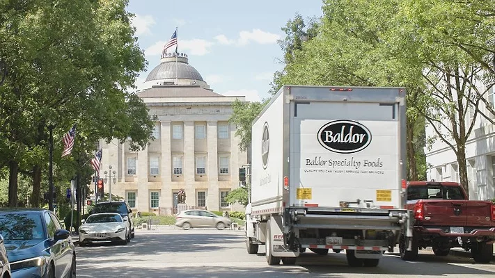 Baldor Specialty Foods truck Baldor Specialty Foods truck