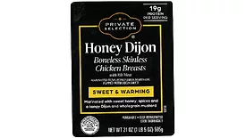 Raw boneless chicken breast product