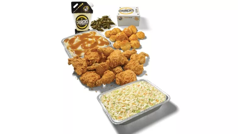 Church's Catering menu