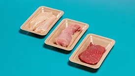 Luminy Foam 50F trays with meat