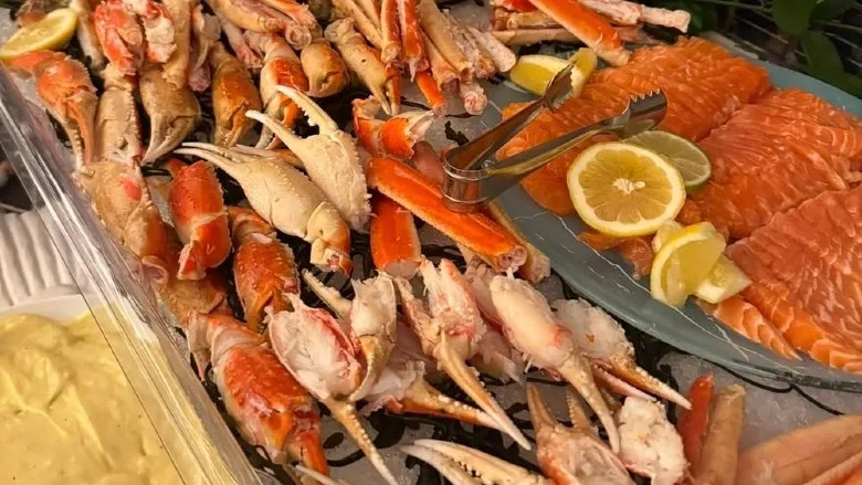 Seafood platter