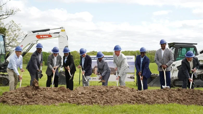 Groundbreaking for the new meat science lab at Lincoln University