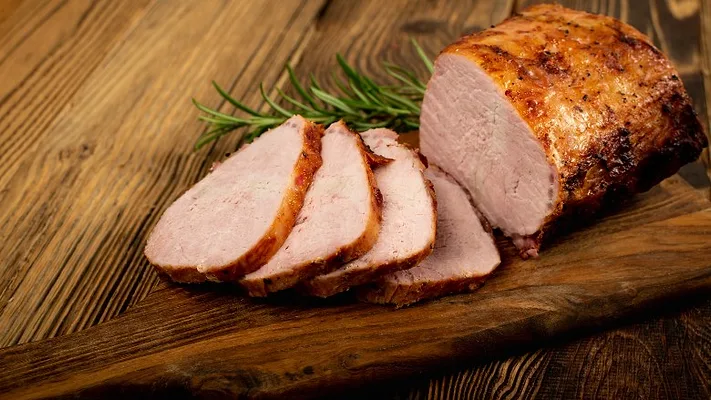 Baked pork cuts Baked pork cuts