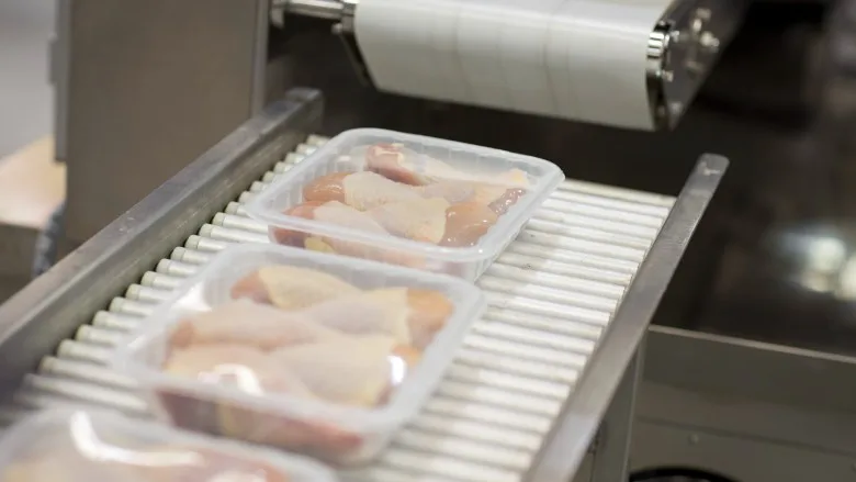 Ossid Reemaster chicken tray sealer