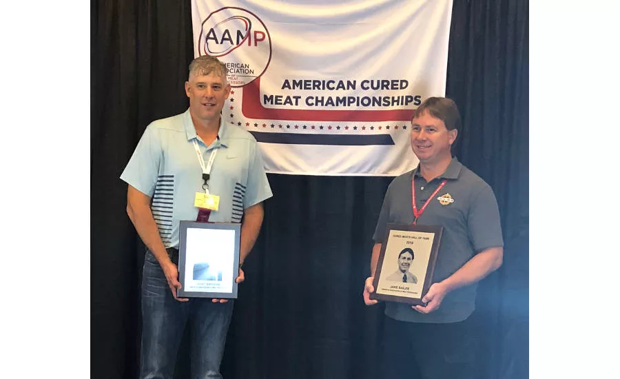 Cured Meats Hall of Fame Inductees Gary Bardine and Jake Sailer