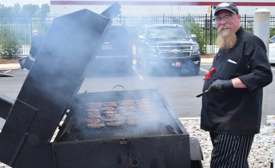 Burger Lunch at Golden State Foods New Facility Opening