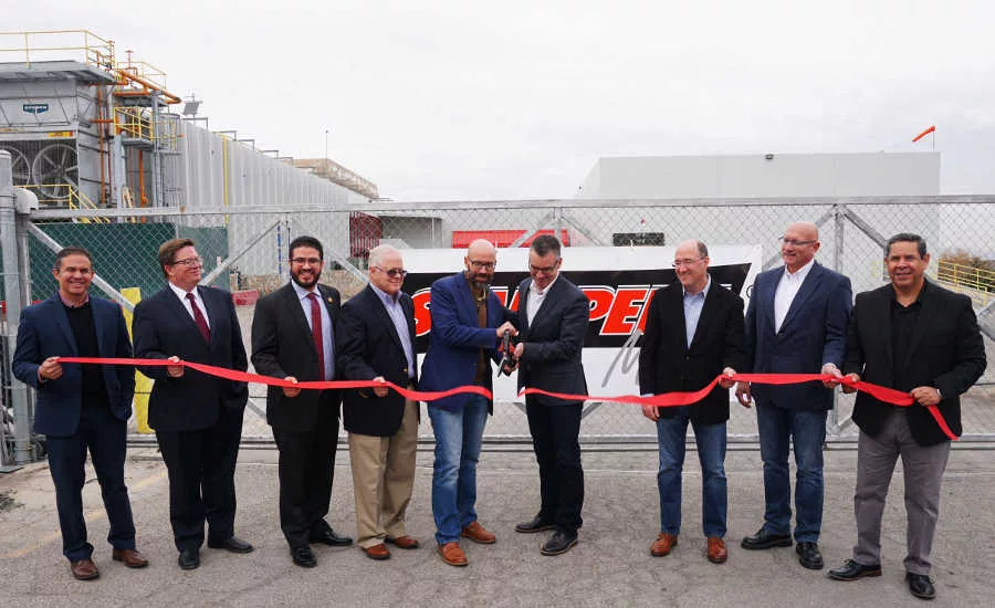 Stampede Meat Ribbon Cutting