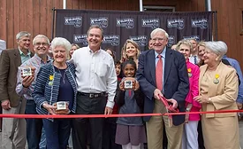 Kiolbassa ribbon cutting