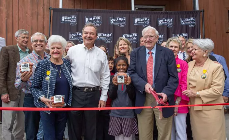 Kiolbassa ribbon cutting