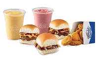 White Castle BBQ sliders