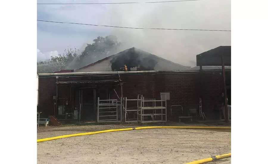 McAfee Packing fire