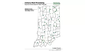 Indiana meat processors CARES