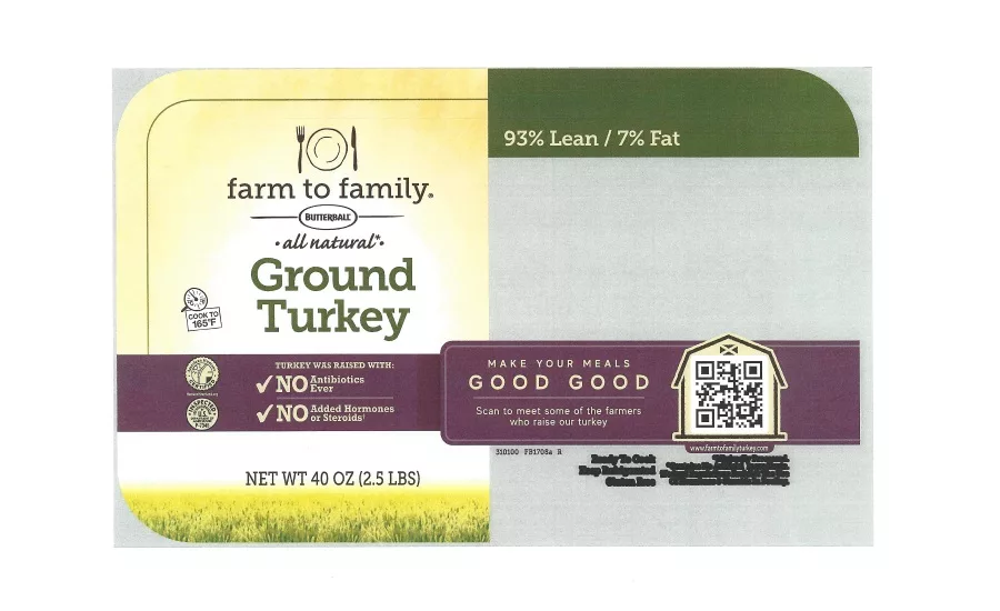 Butterball turkey recall 2021