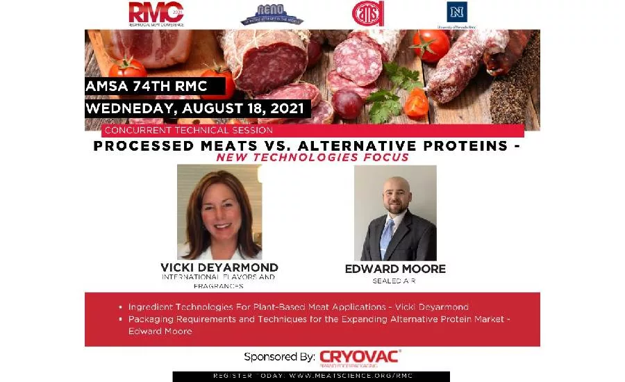 AMSA processed meats vs alt meats