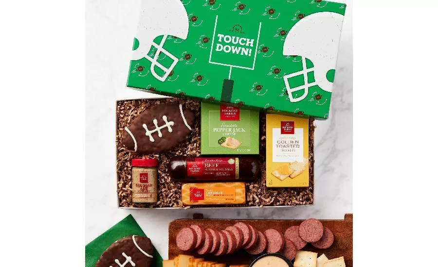 Hickory Farms Game Day snacks