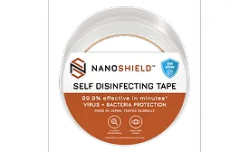 Nanoshield continuously destroys viruses, bacteria on high-touch surfaces