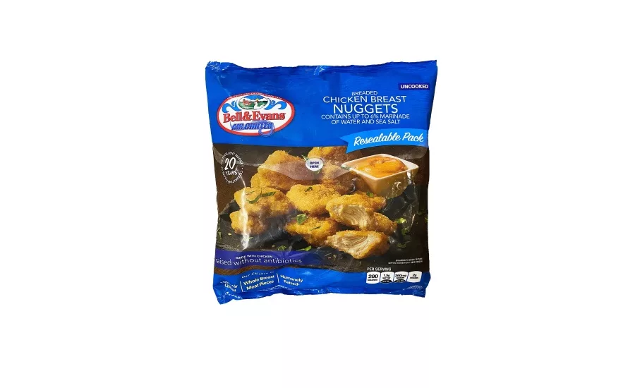 Bell & Evans celebrates 20 years of nuggets with family-size resealable bag launch