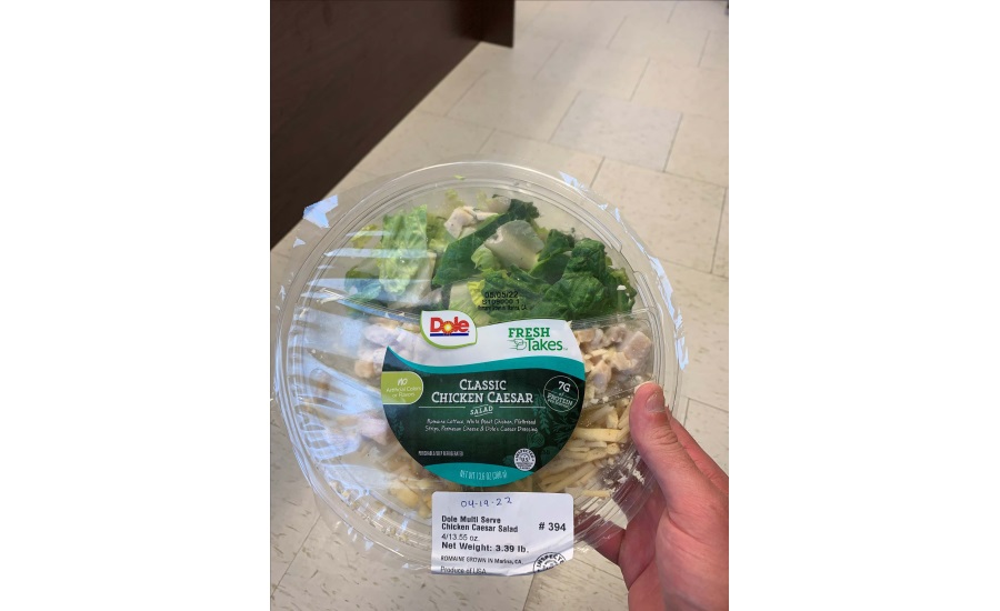Ready-to-eat salad containing chicken recalled due to misbranding and undeclared allergens