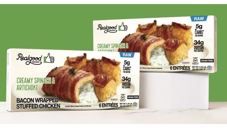 Real Good Foods launches Bacon Wrapped Stuffed Chicken Breast in Sam's Club locations nationwide