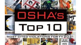 Machine guarding named to OSHA's Top Ten Violations list for 2021