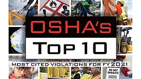 Machine guarding named to OSHA's Top Ten Violations list for 2021