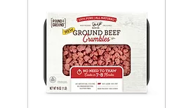 Pound of Ground Crumbles provides a better way to freeze ground beef