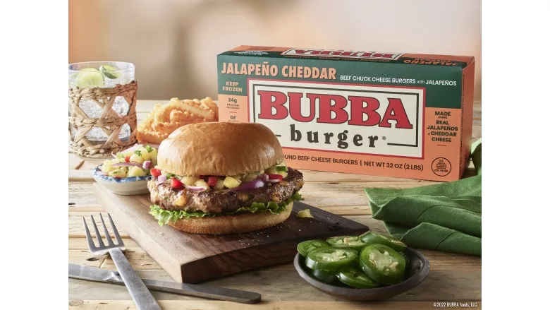 BUBBA burger Jalapeño Cheddar Burger