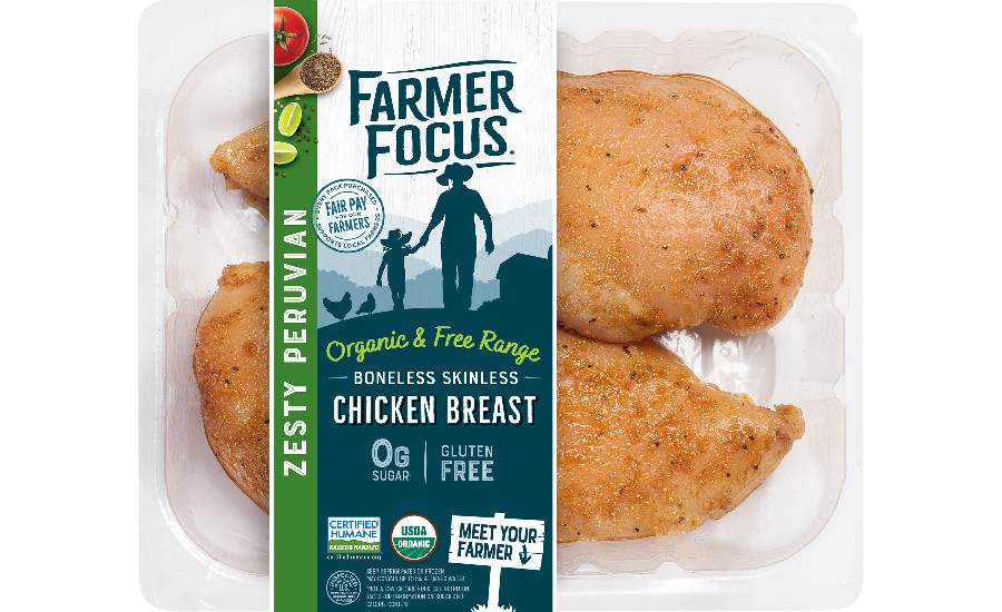 Farmer Focus pre-seasoned chicken