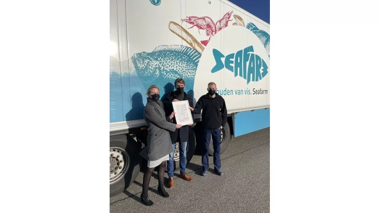 Seafarm B.V. achieves certification against ASC Flatfish Standard